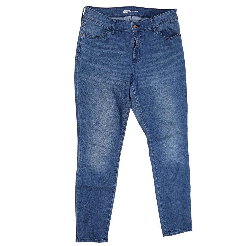 Old Navy Super Skinny Jeans - Size 10 - Mid-Rise Stretch Denim